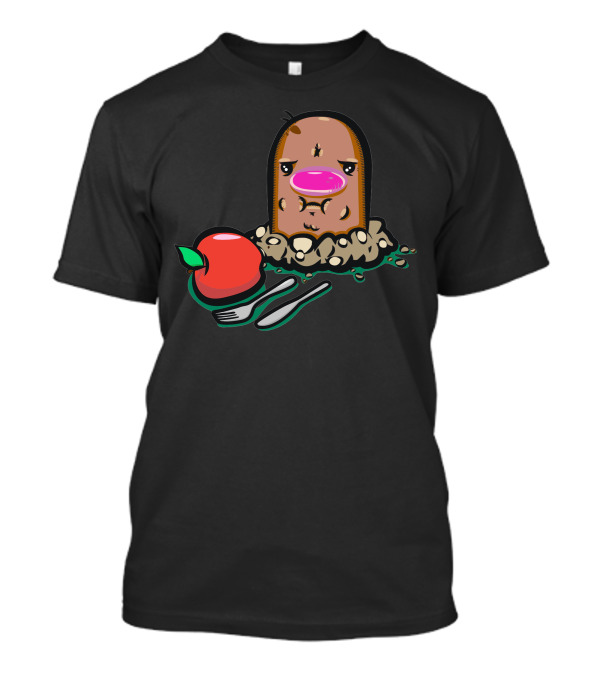 None For You Diglett Denying Dessert T-Shirt