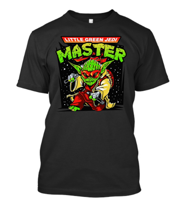 Little Green Jedi Master Ooze The Force T-Shirt