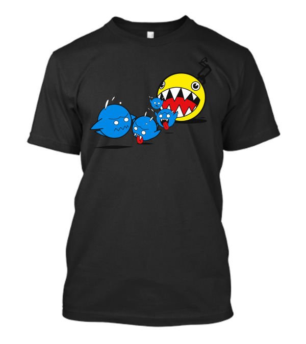 Pac Chain Comp Retro Monster Chase T-Shirt