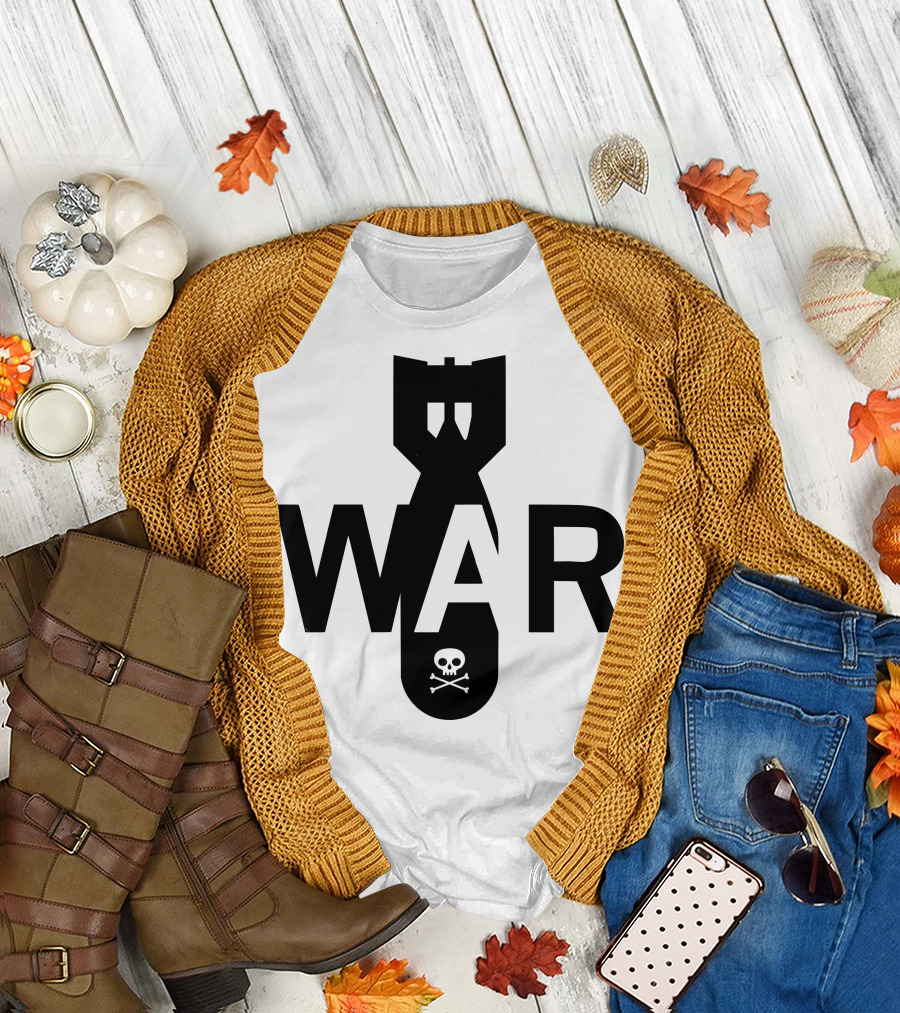 WAR Bomb Skull T-Shirt