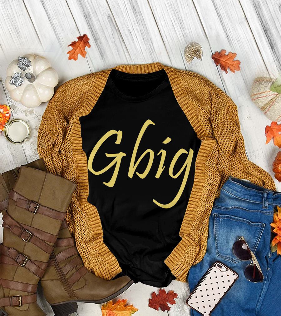 Gbig Handwritten Script T-Shirt