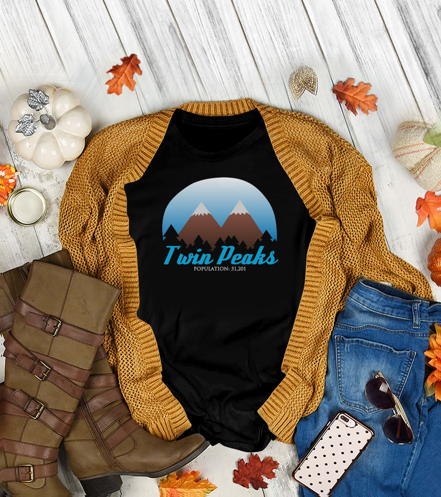 Twin Peaks Population 51201 T-Shirt