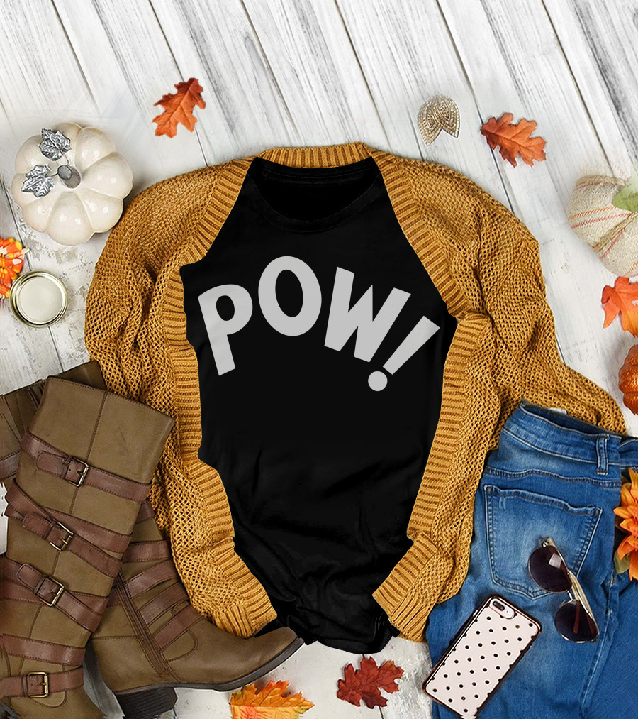 POW Comic Style As Worn T-Shirt