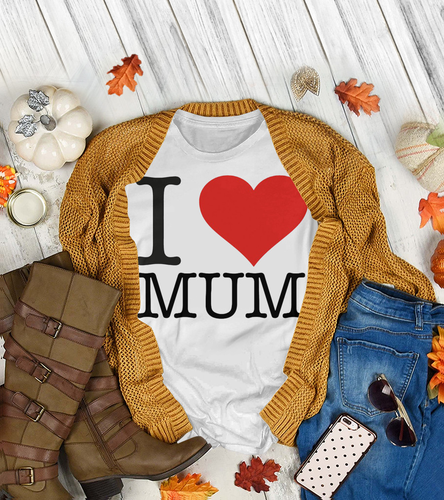 I Heart Mum T-Shirt