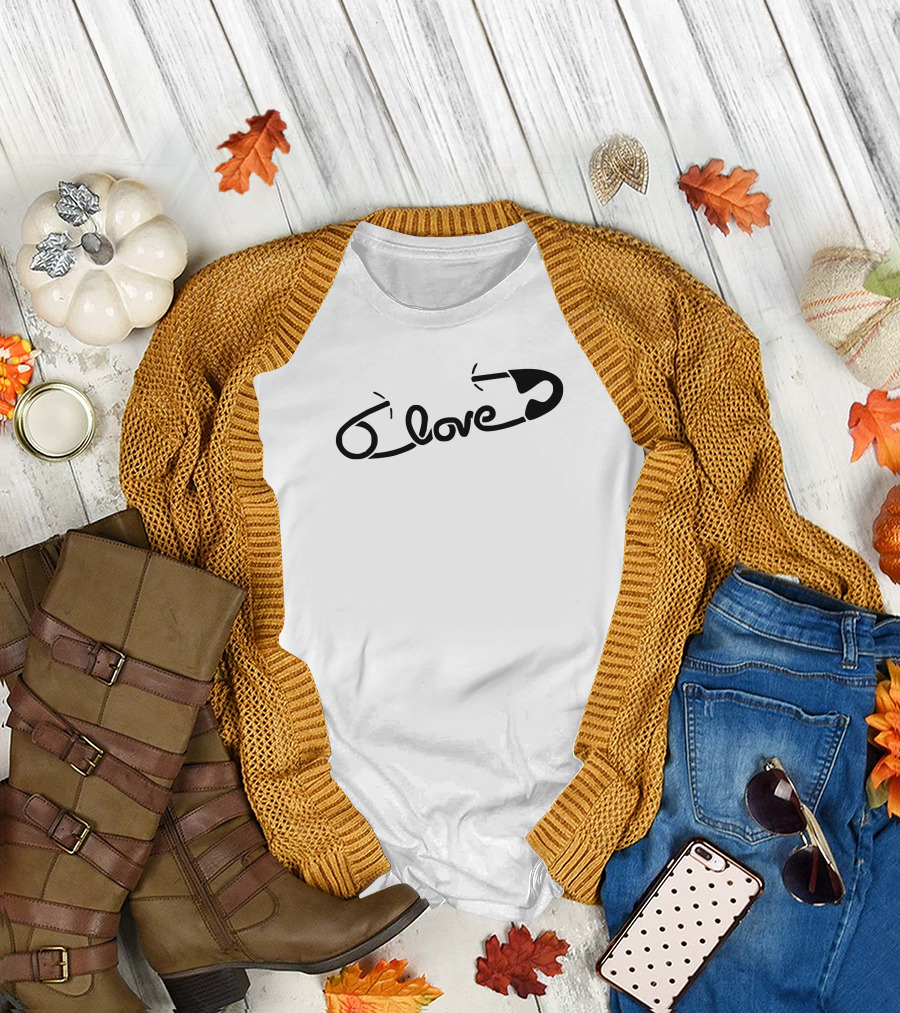 Love Safety Pin T-Shirt