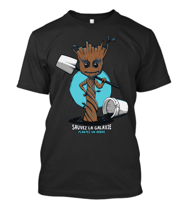 Sauvez La Galaxie Plantez Un Arbre T-Shirt