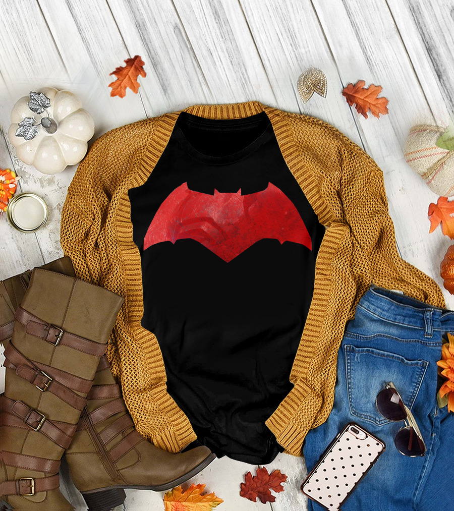 Batman Red Bat Symbol Icon 32516 T-Shirt