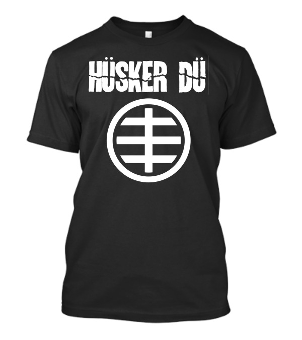 Hüsker Dü Broken Text Bold Circle T-Shirt
