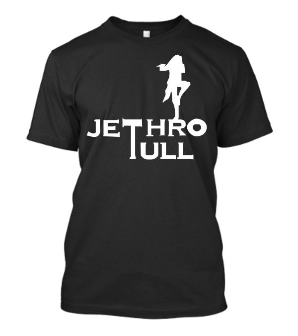 Jethro Tull Logo With Flute Player T-Shirt