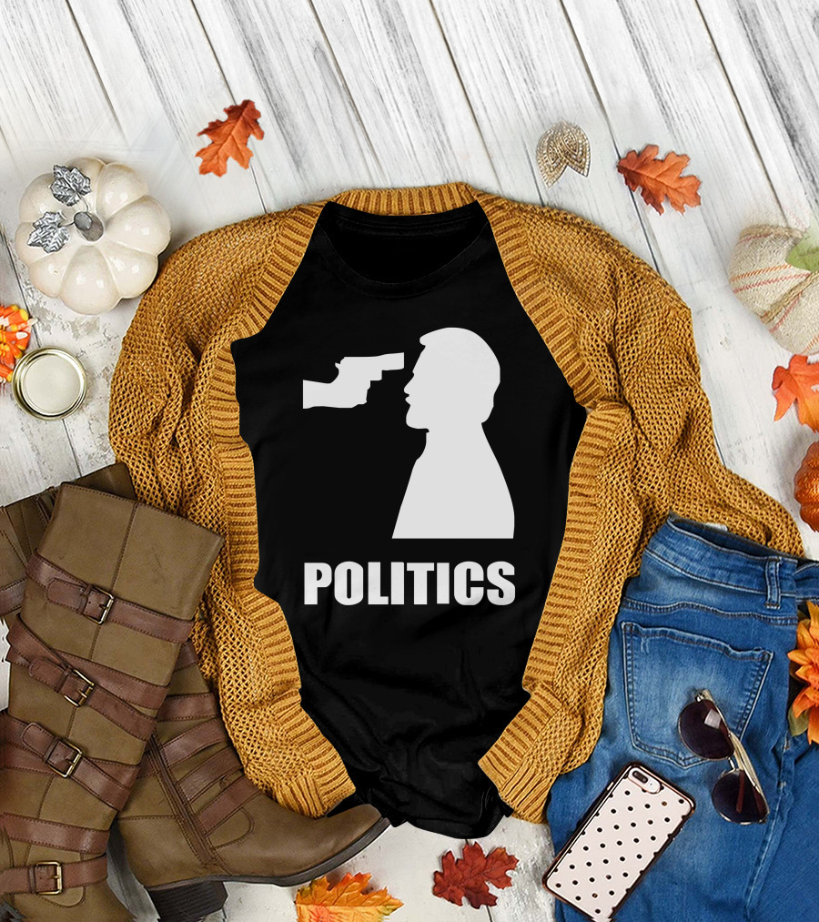 Politics Gun to Head T-Shirt