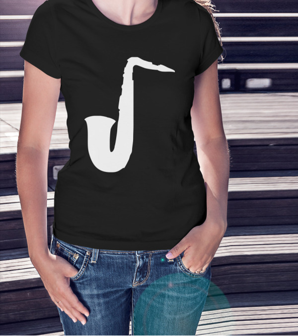 Saxophone Jazz Music Iconic T-Shirt