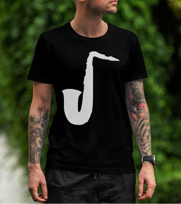 Saxophone Jazz Music Iconic T-Shirt
