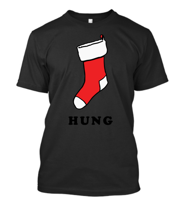 Hung Festive Stocking T-Shirt