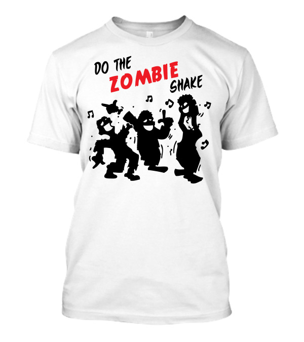 Do The Zombie Shake Dance With Music Notes T-Shirt
