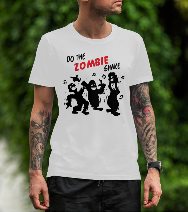 Do The Zombie Shake Dance With Music Notes T-Shirt