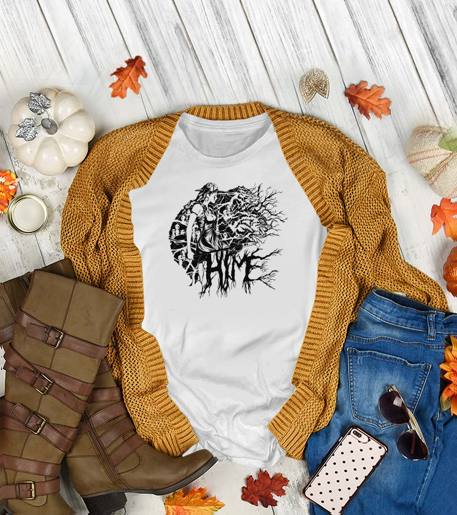 Princess Mononoke Hime Forest Wolf Spirit T-Shirt