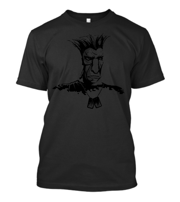 Guile Street Fighter Fighter USA Military Dog Tags T-Shirt
