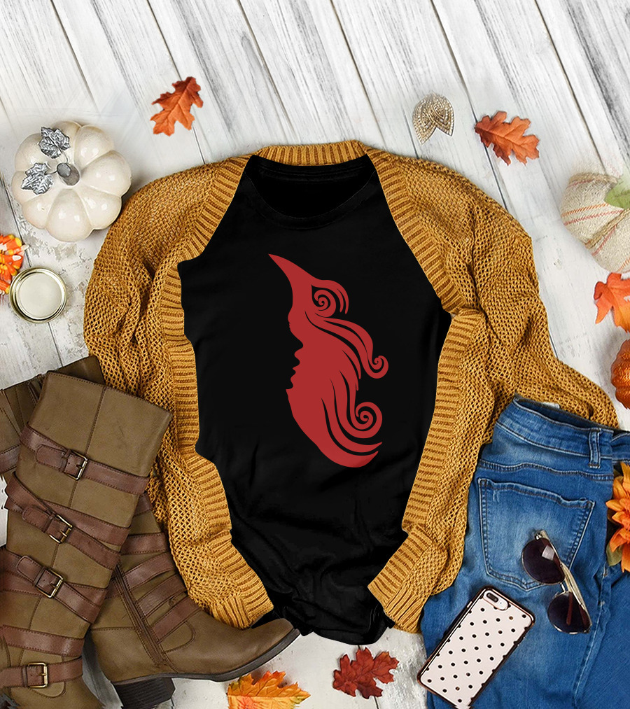 Red Head Women Hair T-Shirt
