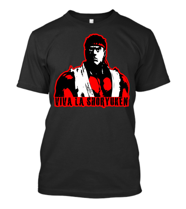 Viva La Shoryuken Ryu Tribute Street Fighter T-Shirt