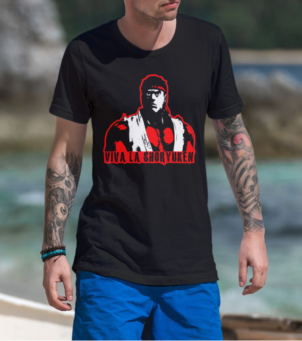 Viva La Shoryuken Ryu Tribute Street Fighter T-Shirt