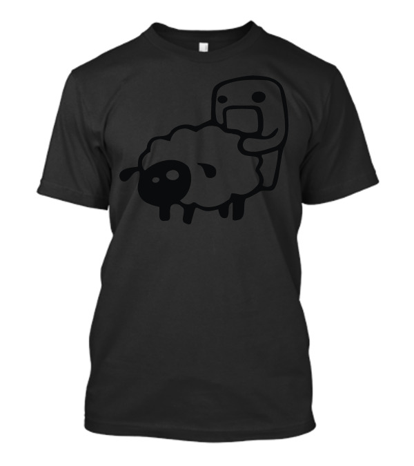 Sheep Shgger Minecraft Style Adventure T-Shirt