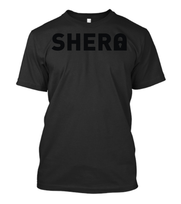 SHERLOCK Lock Icon Text T-Shirt