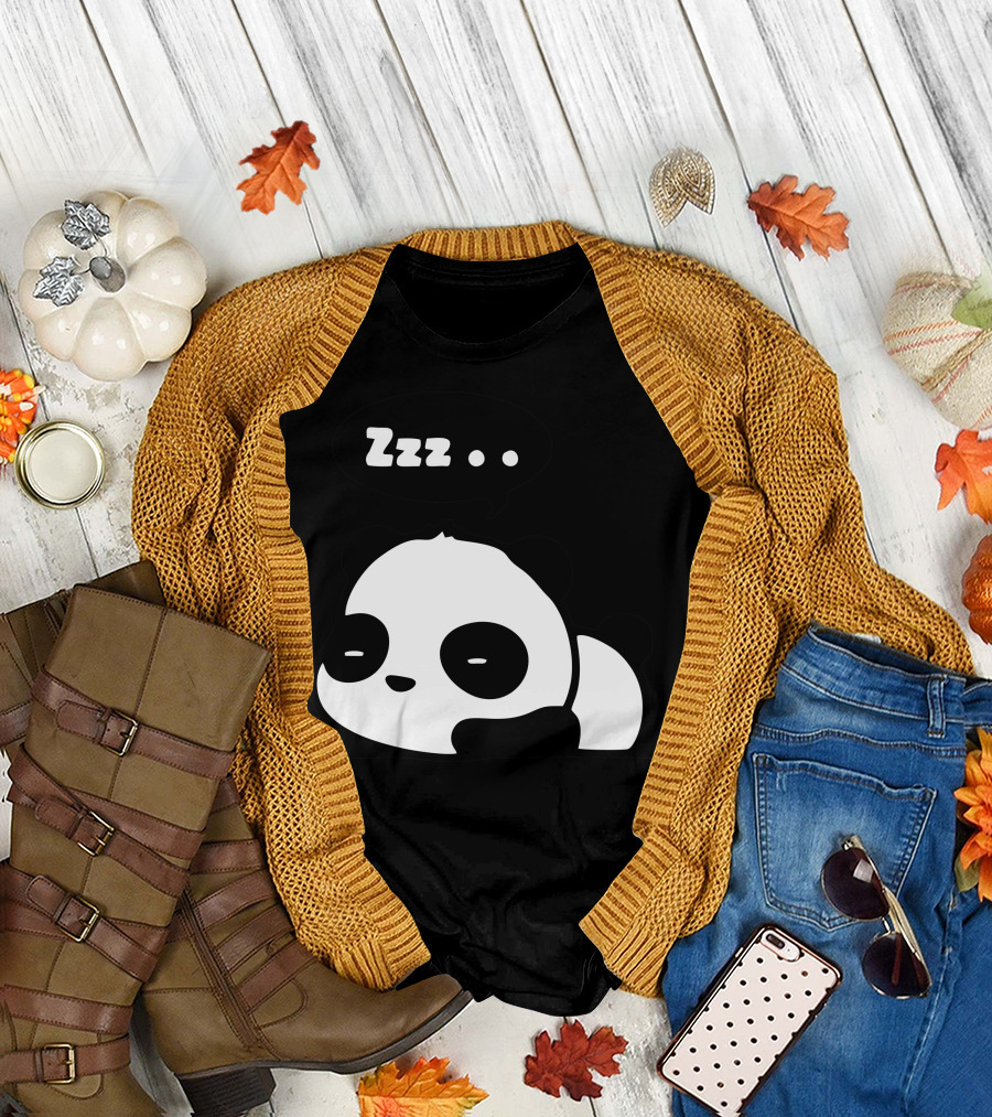 Zzz Sleeping Panda T-Shirt