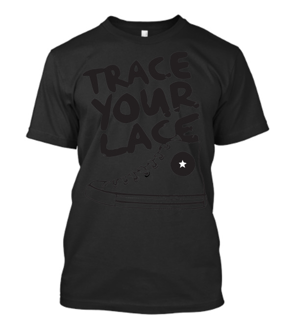 Trace Your Lace High-Top Sneaker Star T-Shirt