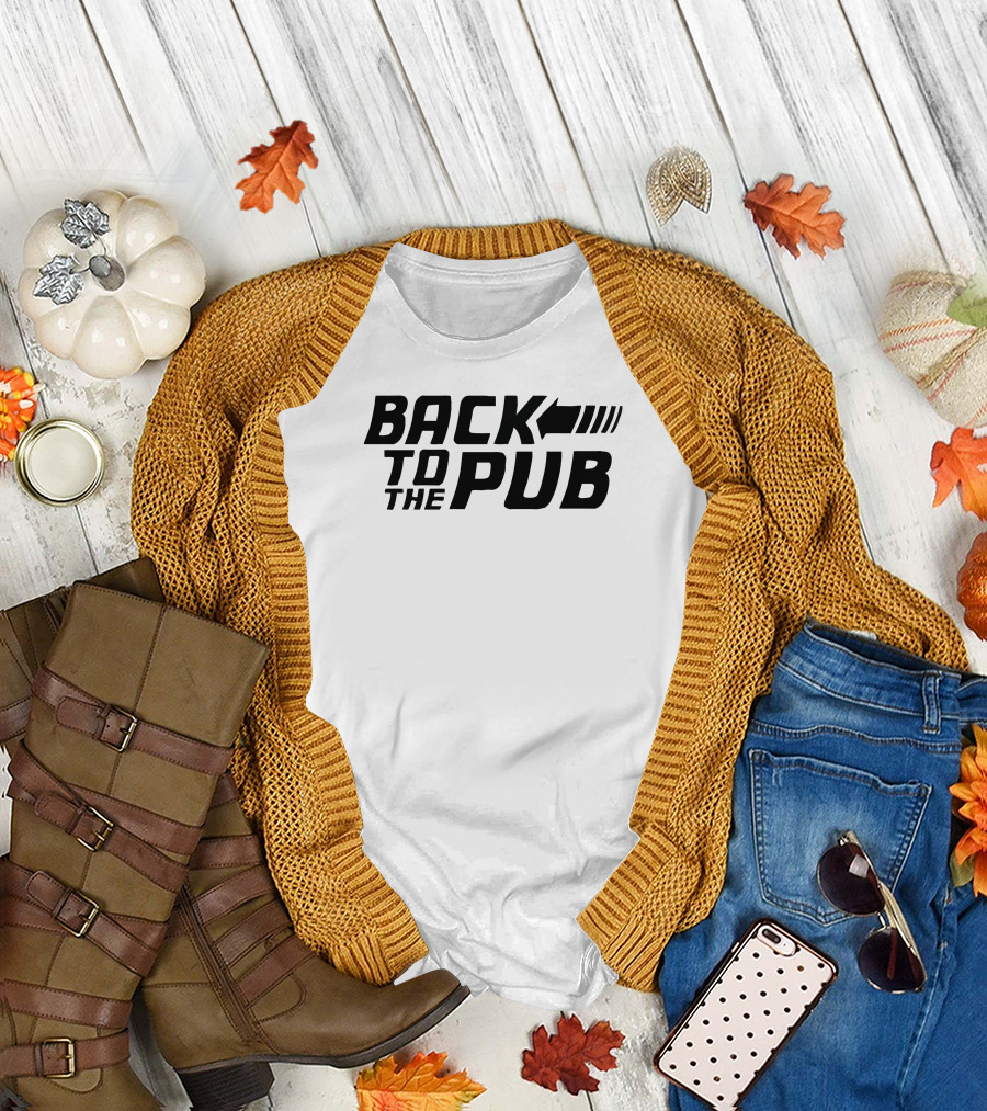 BACK TO THE PUB Arrow T-Shirt