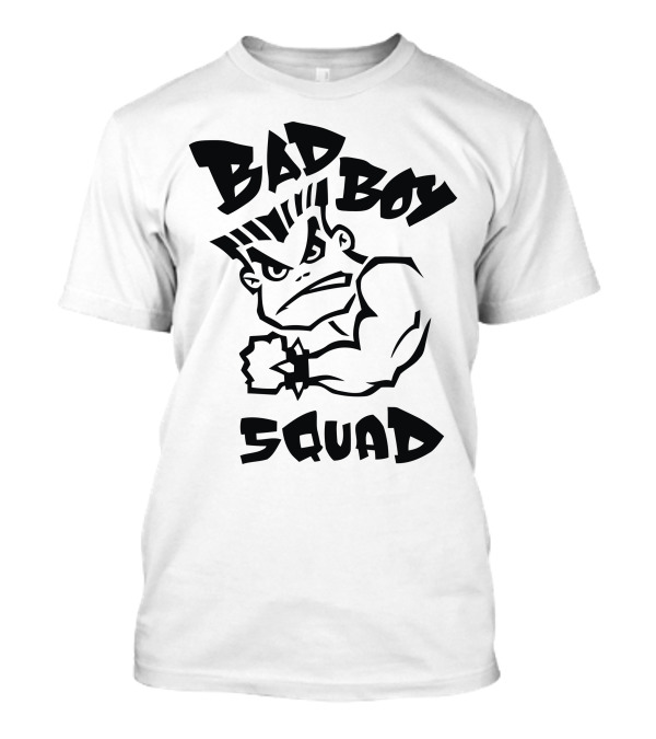 Bad Boy Squad Tough Cartoon Character T-Shirt