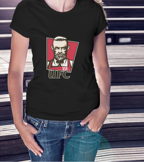 UFC Colonel Logo Mashup T-Shirt