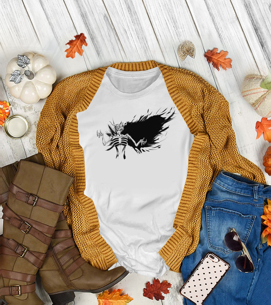 Death Note Ryuk Shadow Art Black Vil T-Shirt