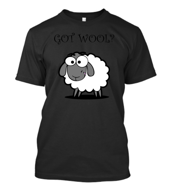 Got Wool Sheep Cartoon Funny Playful T-Shirt