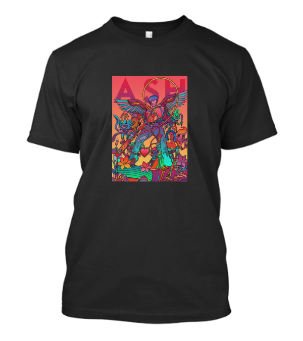 ASH Williams Army Of Darkness Psychedelic T-Shirt