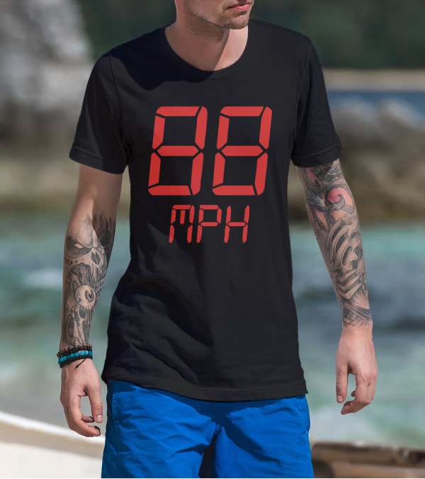 Back To The Future Movie 88 MPH T-Shirt
