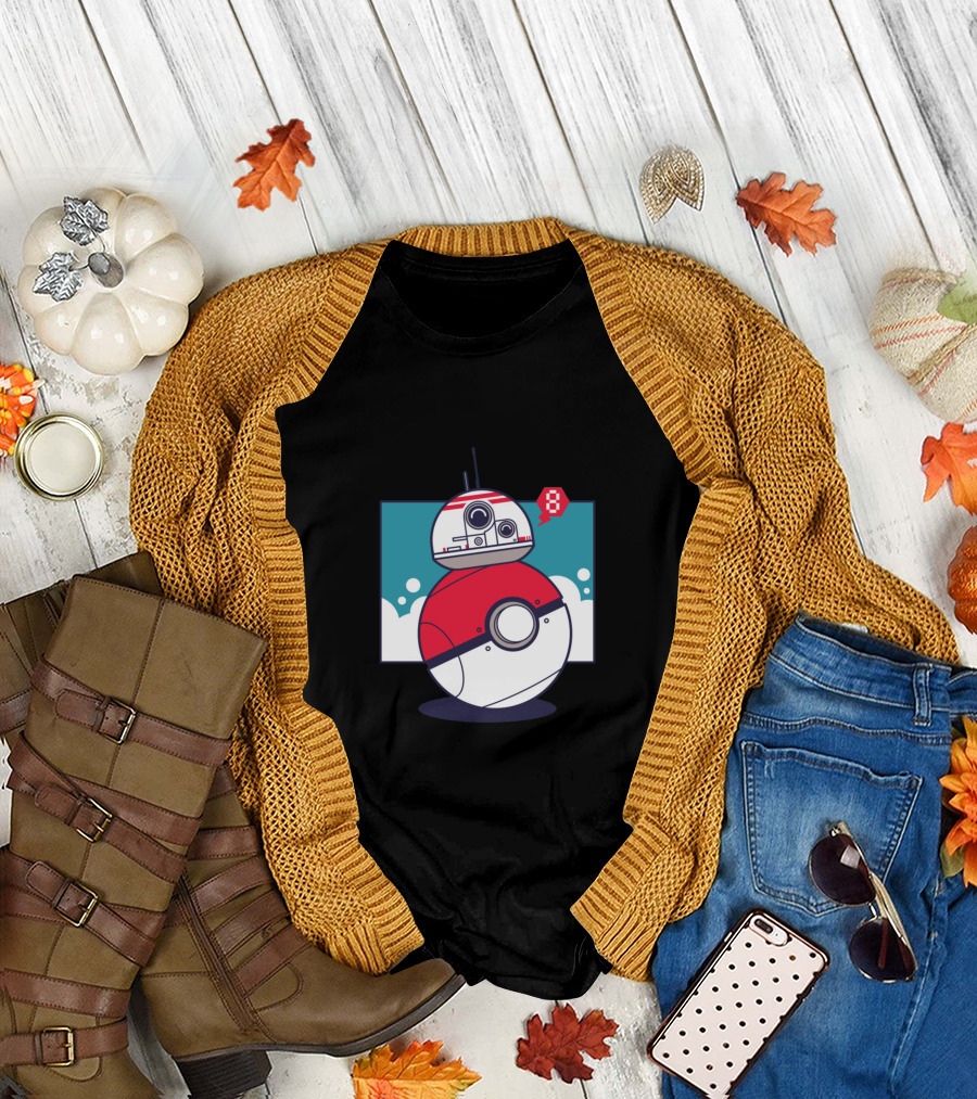 BB-8 Poké Ball Crossover T-Shirt