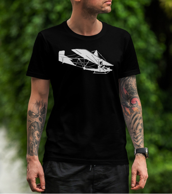 Sg 38 Schulgleiter Segelflugzeug Gleitflug Old School Glider Airplane T-Shirt