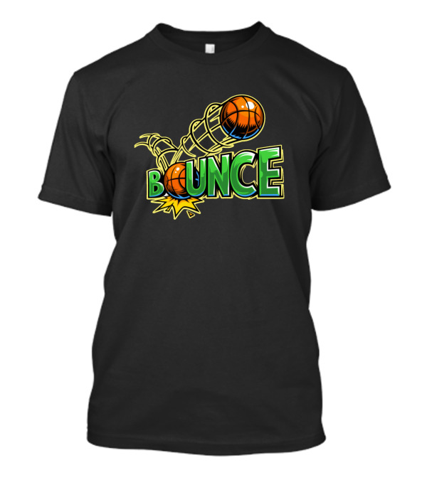 Bounce Basketball Hoop Splash Explosion T-Shirt
