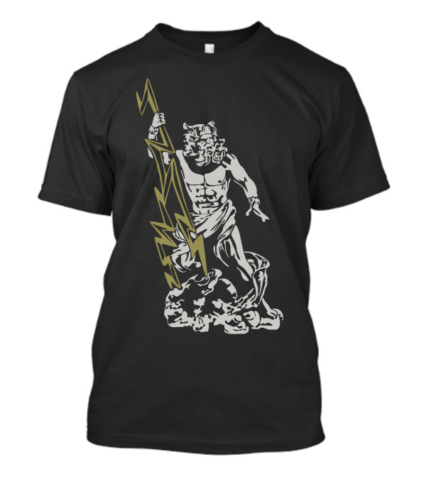 Zeus Gott Griechenland Olymp Herrscherblitz Mythologie Jupiter T-Shirt
