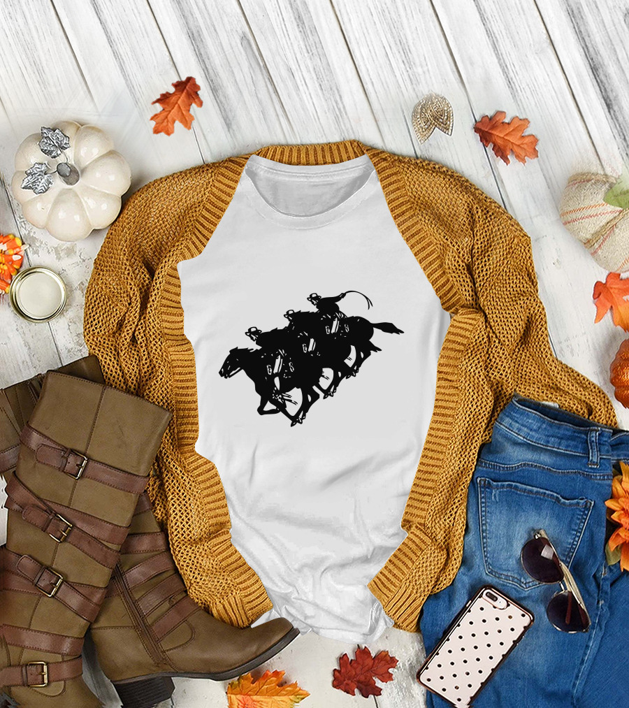 Cowboy Equestrian Racing T-Shirt