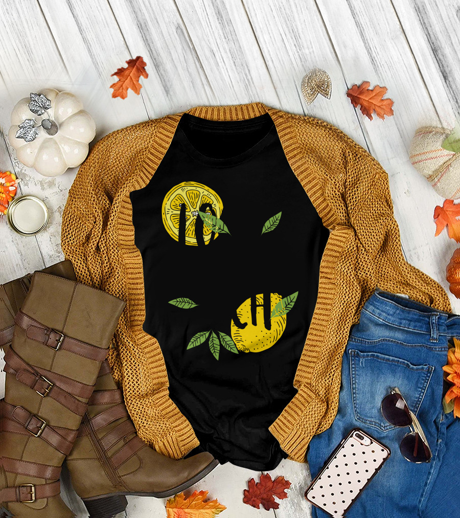 Look But Don't Touch Lemon T-Shirt