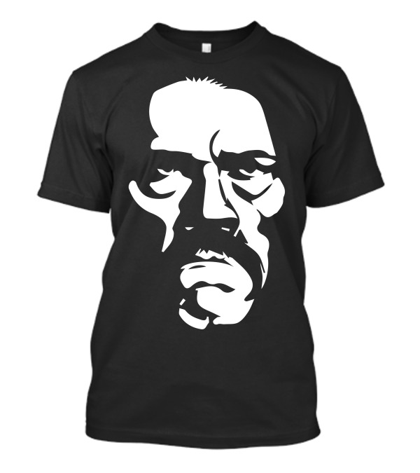 Danny Trejo Black And White Face T-Shirt