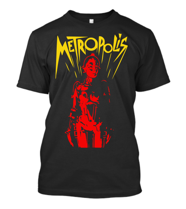 Metropolis Fritz Lang Robot Art Deco T-Shirt