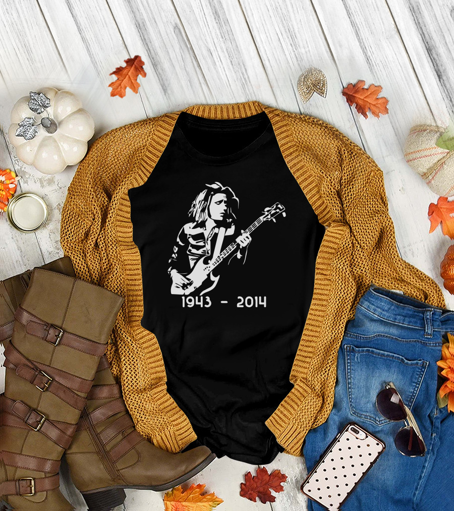 Jack Bruce 1943-2014 Cream Bassist T-Shirt