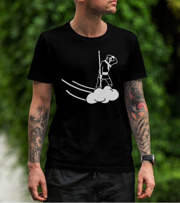 Monkey Pigsy Sandy Tripitaka Magic Cloud Journey Inspired T-Shirt