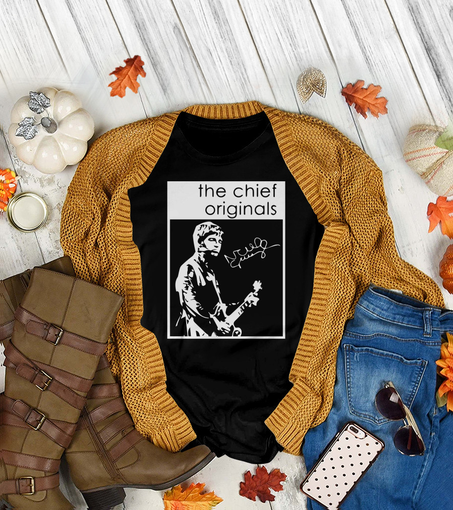 The Chief Originals Noel Gallagher Signature T-Shirt