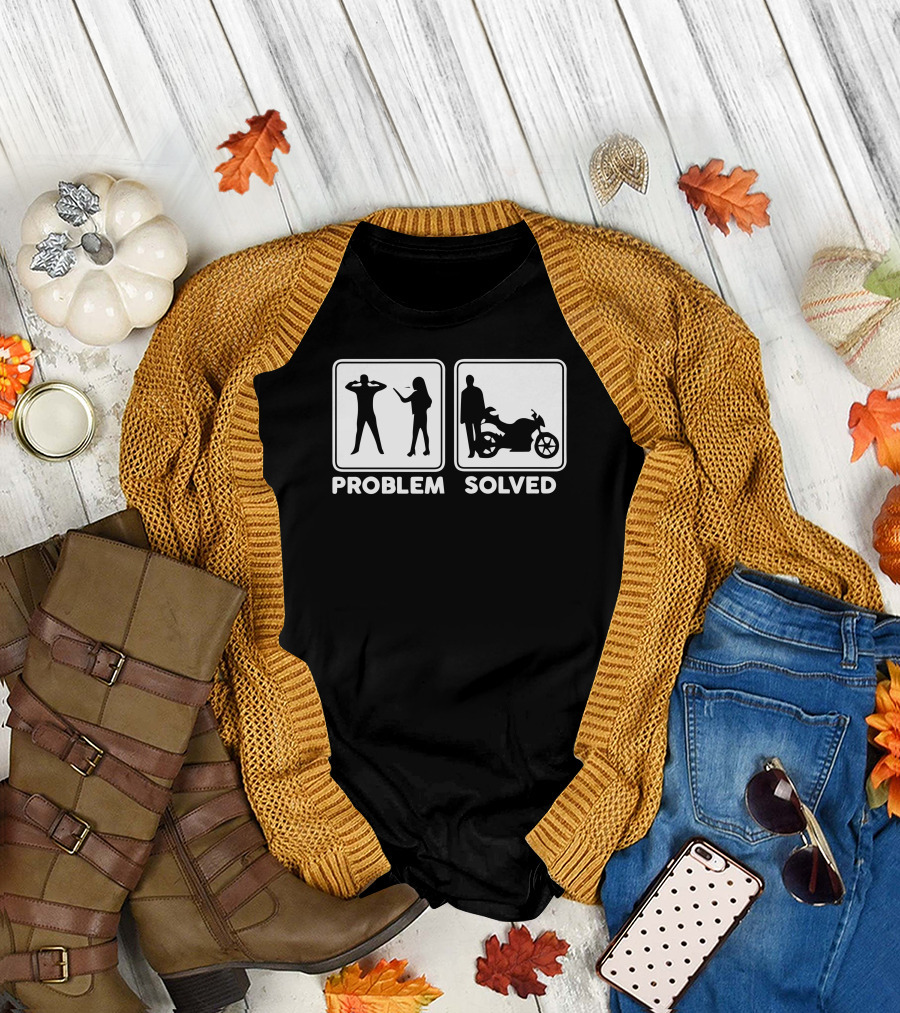 Problem Solved Biker Iconic T-Shirt