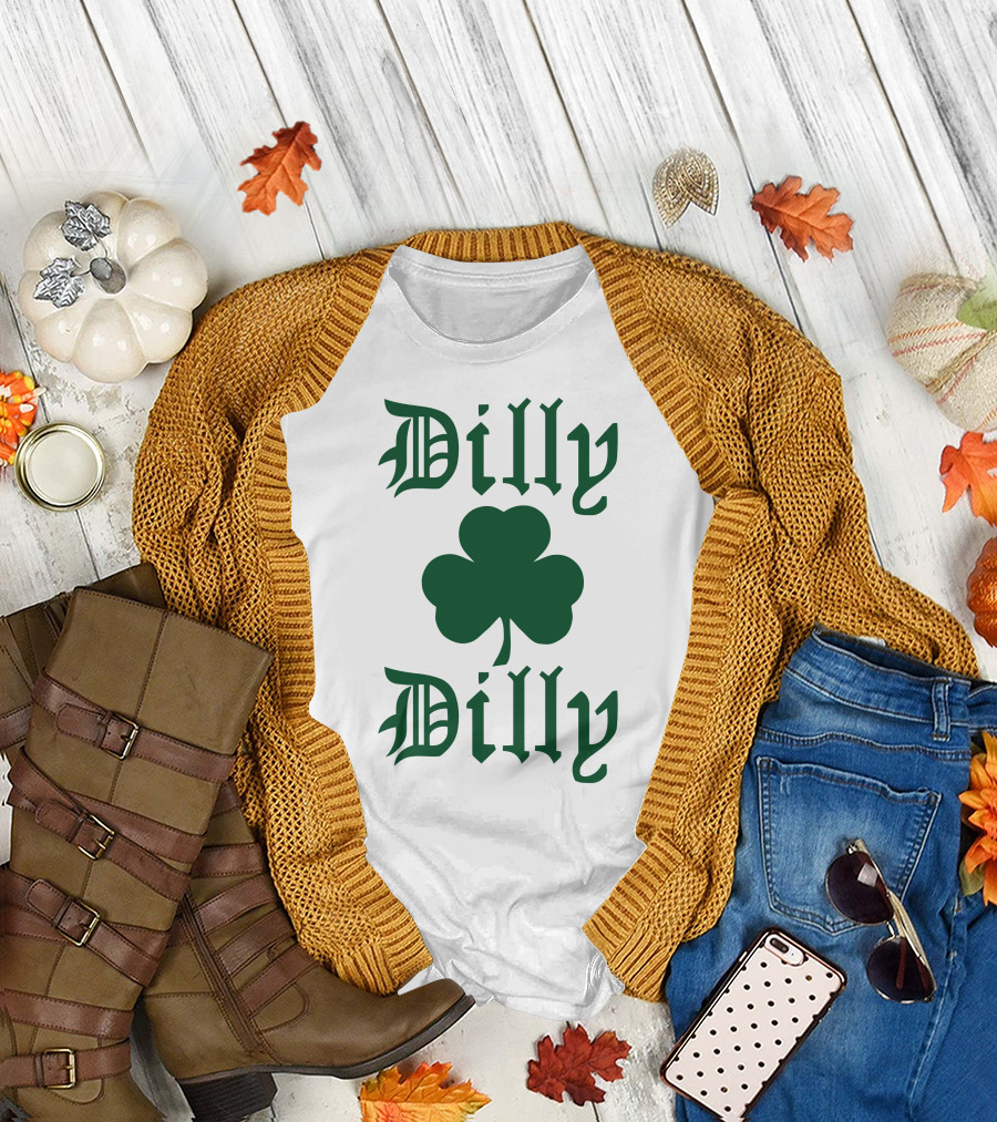 Dilly Dilly Shamrock Patricks Day T-Shirt