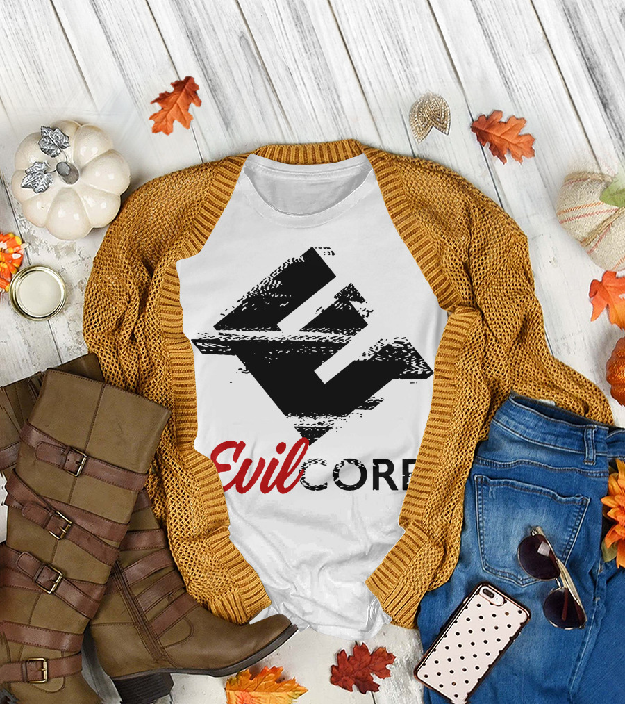 Evil Corp Fictional Corporate Branding Mr. Robot Iconic T-Shirt