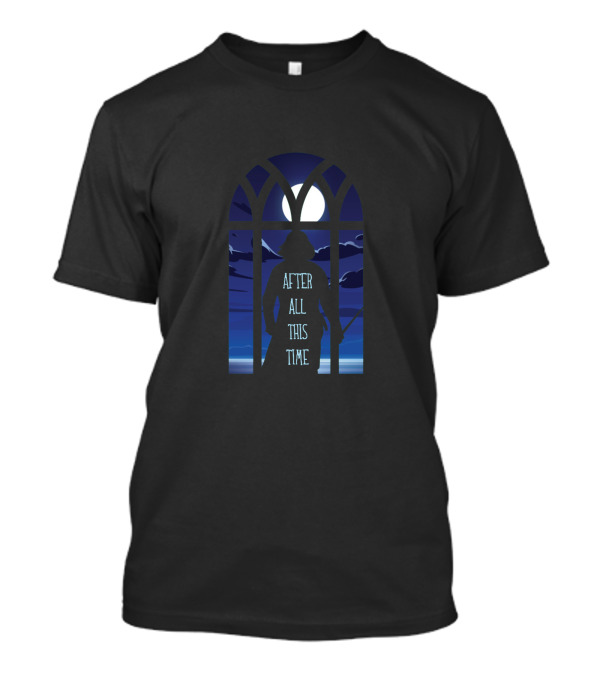 After All This Time Moonlit Silhouette With Wand T-Shirt